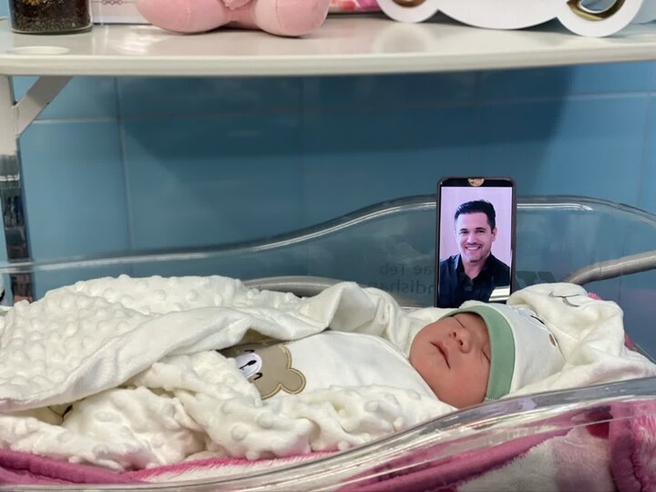 دختر «سردار شهید نجفی» ۶ ماه بعد از شهادت پدر به دنیا آمد