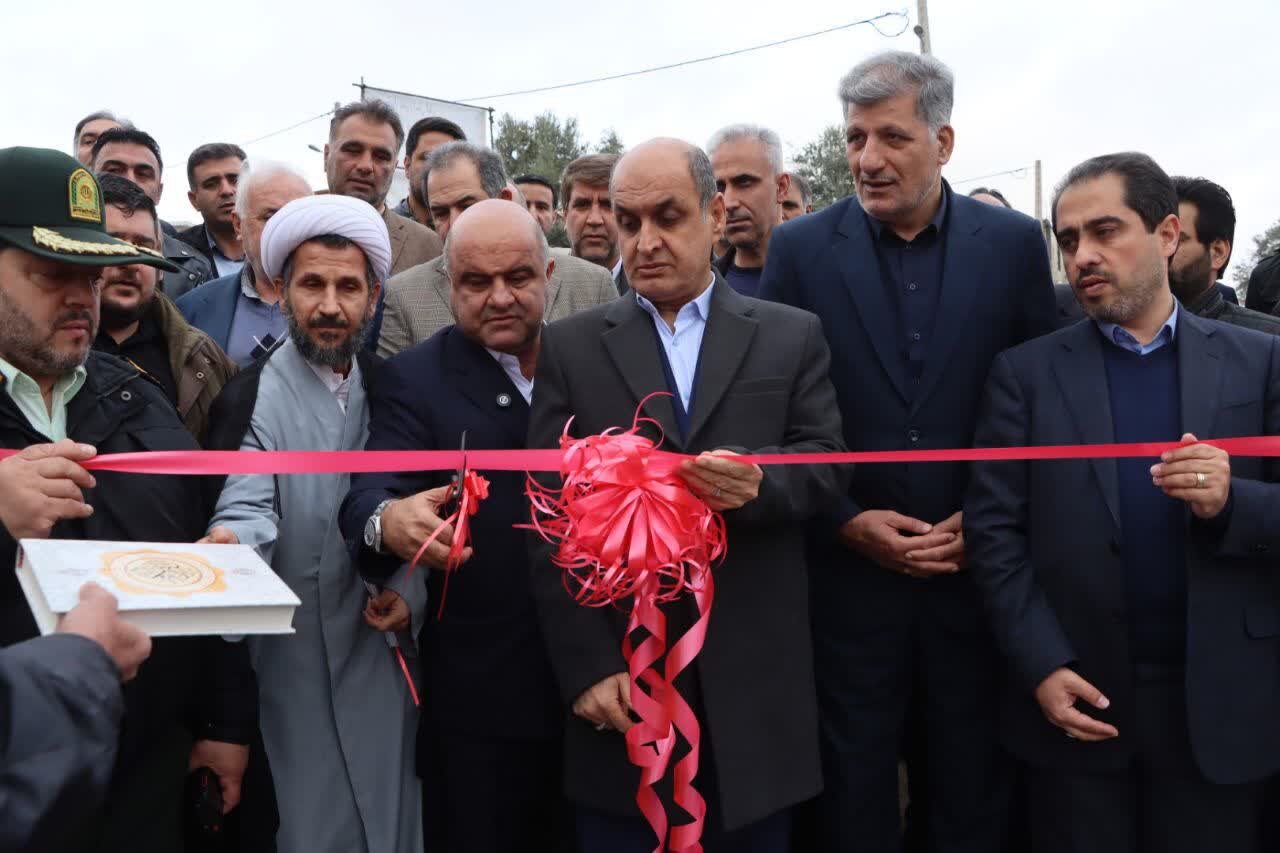 ساختمان بخشداری تازه تأسیس لوشان افتتاح شد