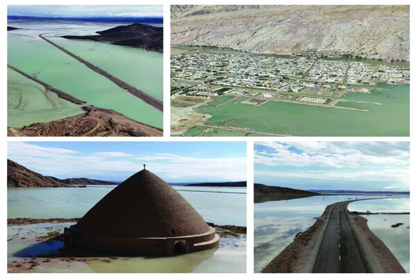 هاشمی: بارش باران، روستای کَهنه اوز فارس را در محاصره آب قرار داد