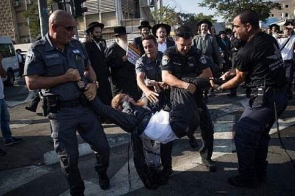 صهیونیست‌ها به جان هم افتادند؛ ۱۰ زخمی در درگیری‌های قدس اشغالی+ فیلم