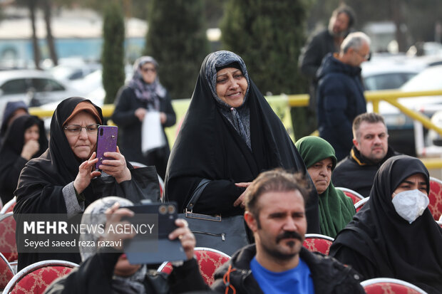 آیین بدرقه کاروان «سرباز وطن»