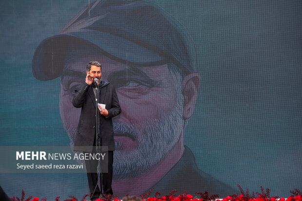 آیین بدرقه کاروان «سرباز وطن»