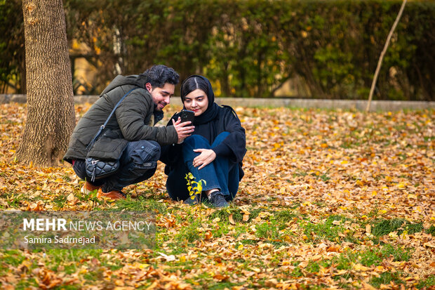 آخرین روزهای پاییز تهران