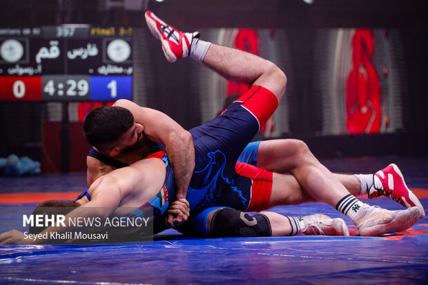 مسابقات کشتی فرنگی قهرمانی بزرگسالان کشور در اهواز