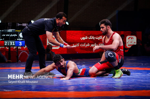 مسابقات کشتی فرنگی قهرمانی بزرگسالان کشور در اهواز