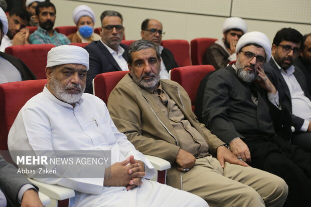 آئین تکریم و معارفه مدیرکل تبلیغات اسلامی هرمزگان