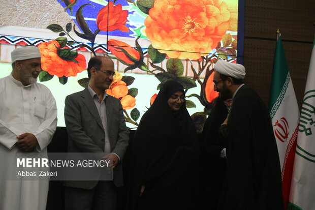 آئین تکریم و معارفه مدیرکل تبلیغات اسلامی هرمزگان