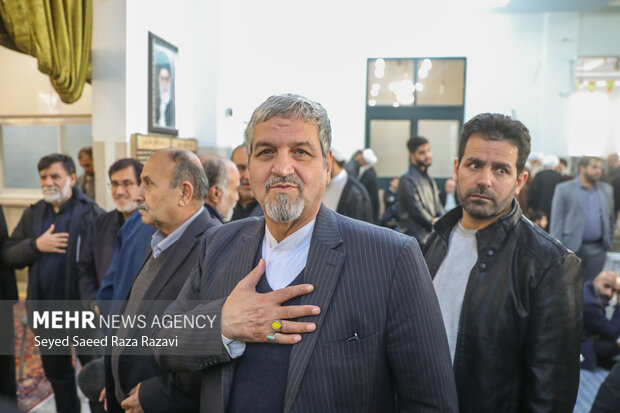 مراسم ترحیم آیت‌الله سید محمد شاهچراغی