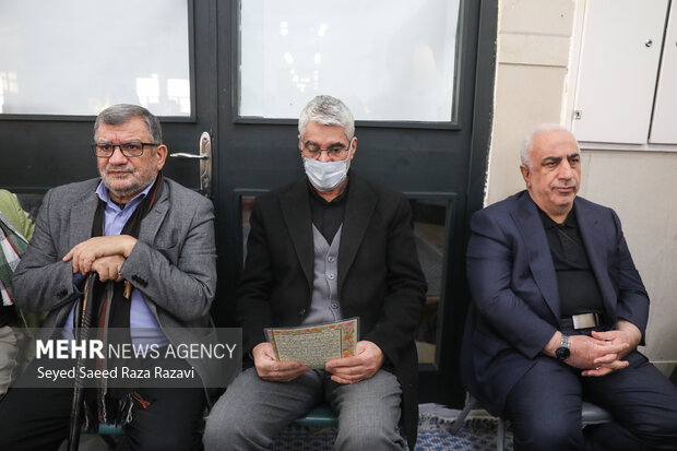 مراسم ترحیم آیت‌الله سید محمد شاهچراغی