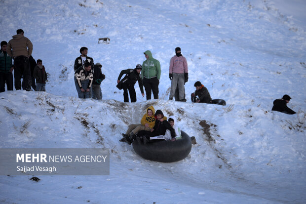 تیوب سواری در همدان