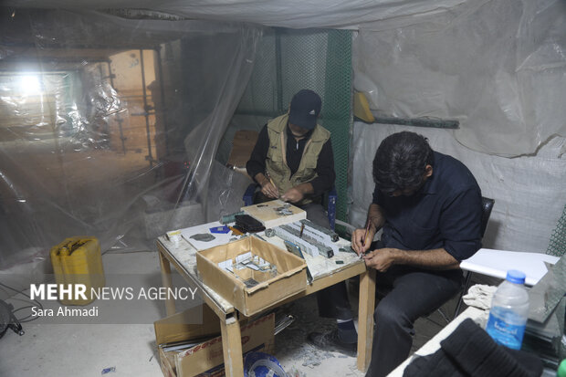 بازدید از پروژه های عمرانی حرم مطهر رضوی