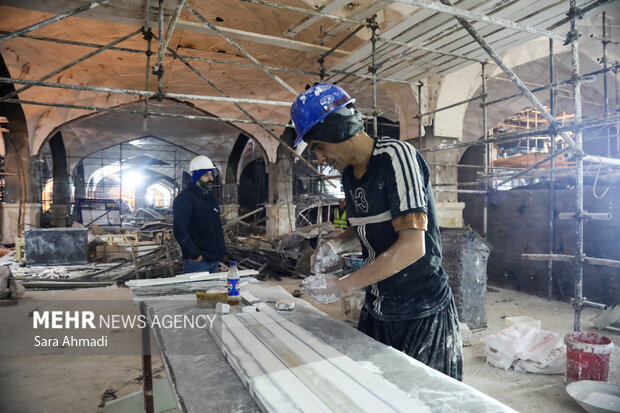 بازدید از پروژه های عمرانی حرم مطهر رضوی