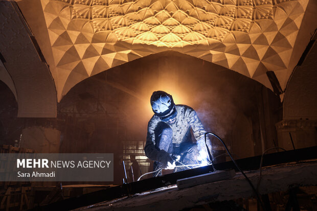 بازدید از پروژه های عمرانی حرم مطهر رضوی