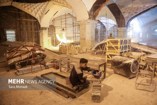 بازدید از پروژه های عمرانی حرم مطهر رضوی