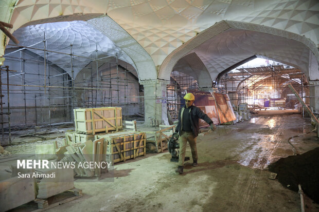 بازدید از پروژه های عمرانی حرم مطهر رضوی