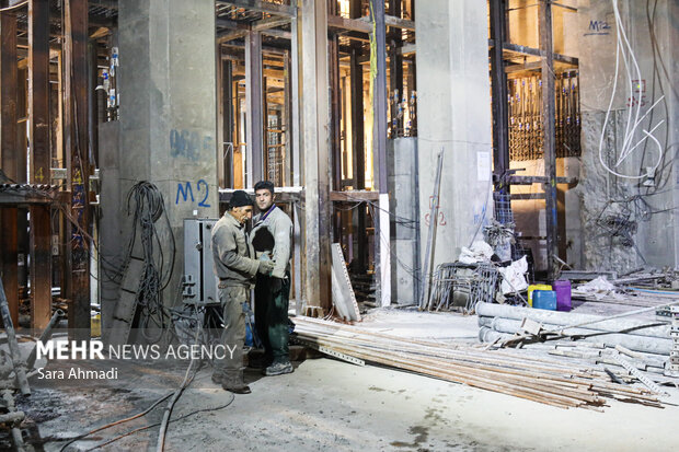 بازدید از پروژه های عمرانی حرم مطهر رضوی