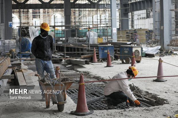 بازدید از پروژه های عمرانی حرم مطهر رضوی